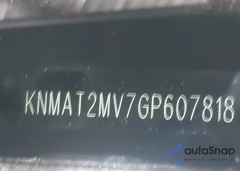 2016 Nissan Rogue S/Sl/Sv z USA, uszkodzony, nr VIN KNMAT2MV7GP607818